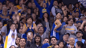 so much going on golden state warriors GIF by NBA