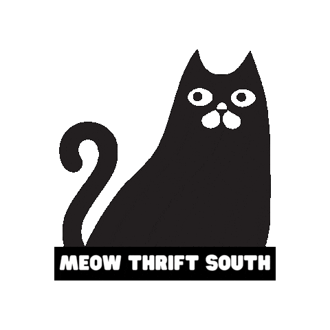 Meow Thrift Sticker by MeowCharityThriftShopSouth
