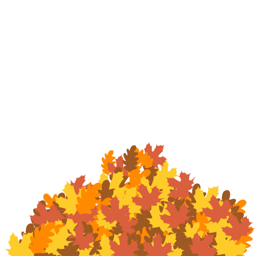 Fall Doggie Sticker by Caja-FSM