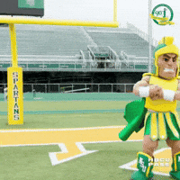 Touchdown Spartans GIF by Norfolk State University
