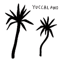 Athens Yucca Sticker by nono