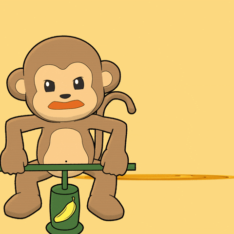 Gm Grow GIF by Wise Monkey Meme