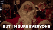 Excited Santa Claus GIF by FoilArmsandHog