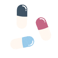 Medicine Pills Sticker by TheAllyCo
