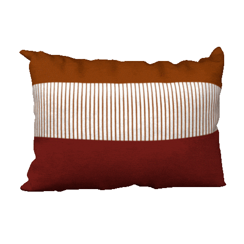 Orange Pillow Sticker by Beyond Just Beige