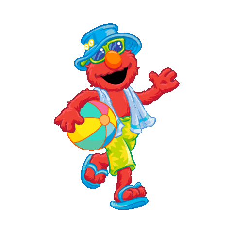 Happy Summer Sticker by Ahlan Simsim