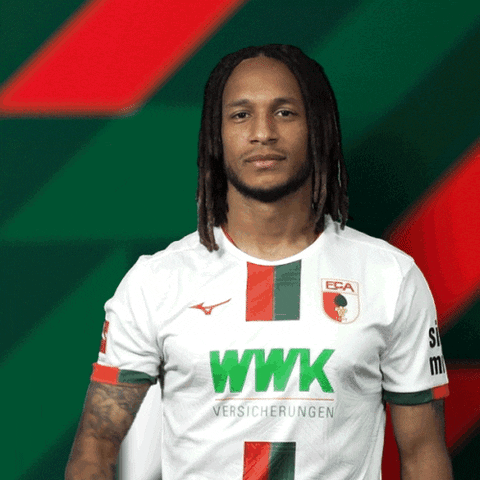 Happy Football GIF by FC Augsburg 1907