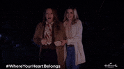 Best Friend Surprise GIF by Hallmark Channel