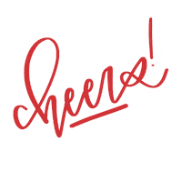 happy hour cheers Sticker by DeBrosse