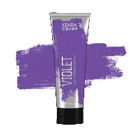 Violet Haircolor Sticker