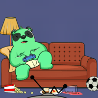 Relaxing Playing Games GIF by SuperVerse