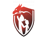 Drachenpaten kind kinder drache hxfirerun Sticker