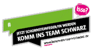 komminsteamschwarz handwerk ausbildung kits glücksbringer Sticker