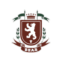 EscolaAmericanaDeSantos eas escolaamericana escolaamericanadesantos escola american bear Sticker