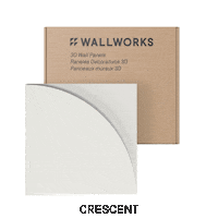 Crescent Sticker by wallworks