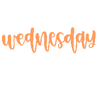 Days Of The Week Lettering Sticker