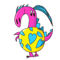 locuradelarte locuradelarte dinoloco Sticker