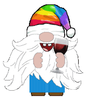 Christmas Gnome Sticker