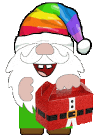 Christmas Gnome Sticker