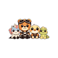logics4me friends gomi Sticker