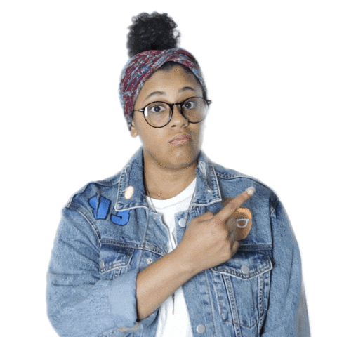 Click Here Sticker by Dos Cocos Locos Productions