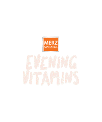Vitamins Evening Routine Sticker by Merz Spezial