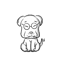 Confused Sticker by ROSARYMOON