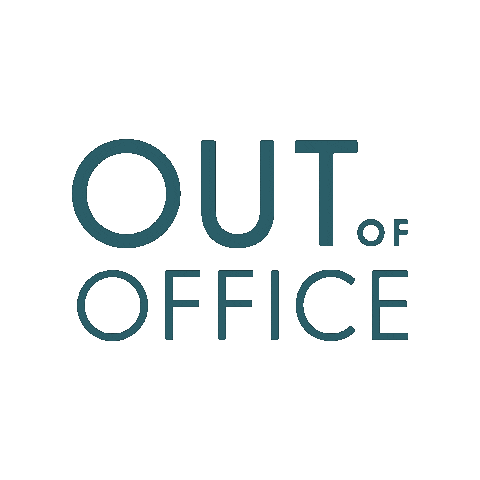 out of office outofoffice outofofficecom Sticker