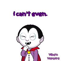 Halloween I Cant Sticker by VeeFriends
