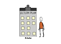 Action Begin Sticker by Curious Piyuesh