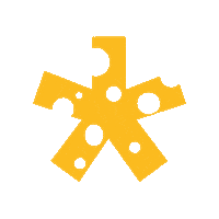 Loop Cheese Sticker by DACHCOM