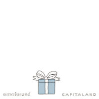 Mofusand Sticker by CapitaLand Malls SG