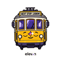 On My Way Travel Sticker by Elevon