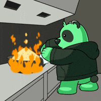 On Fire Cooking GIF by SuperVerse