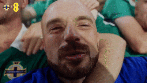 Fans Cheering GIF by Northern Ireland
