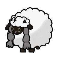 Pokemon Sheep Sticker