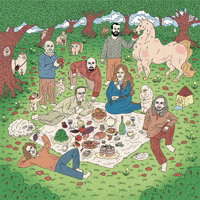 Peace Eating GIF by eszterke