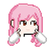 Pixel Love Sticker