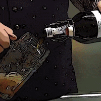 frogbogdosenband bier lustig saufen hopfen GIF