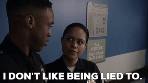 the rookie lie GIF by ABC Network