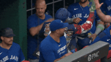 Home Run Celebration GIF by Toronto Blue Jays