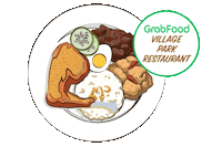 Nasi Lemak Food Sticker by GrabFoodMY