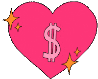 Heart Pink Sticker by THE INDIGO LAUREN