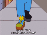 Episode 1 Walking GIF by The Simpsons
