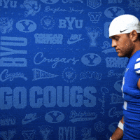 College Football Go Cougs GIF by BYU Cougars