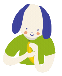 Mizuwariko hello surprise hey banana Sticker