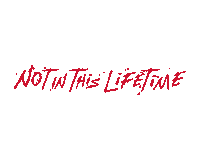 not in this lifetime gnfnr Sticker by Guns N' Roses