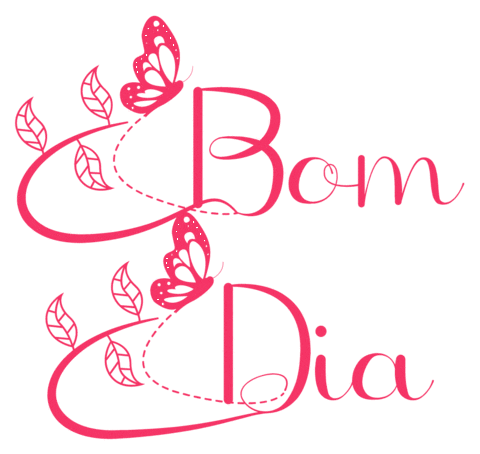 Bom Dia Butterfly Sticker