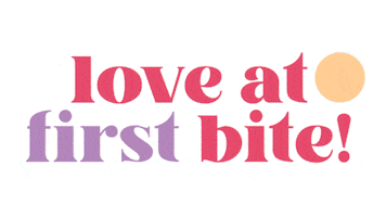 First Bite Love Sticker