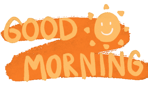 Good Morning Sticker Sticker